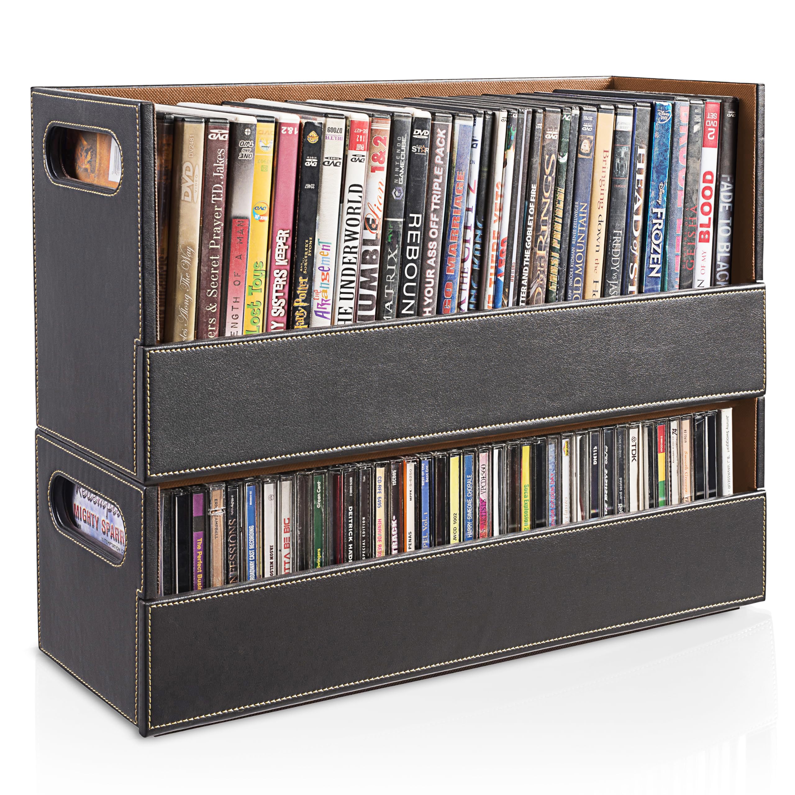 DVD & CD Storage Box, CD & DVD Storage Box, Movie Shelf Organizer